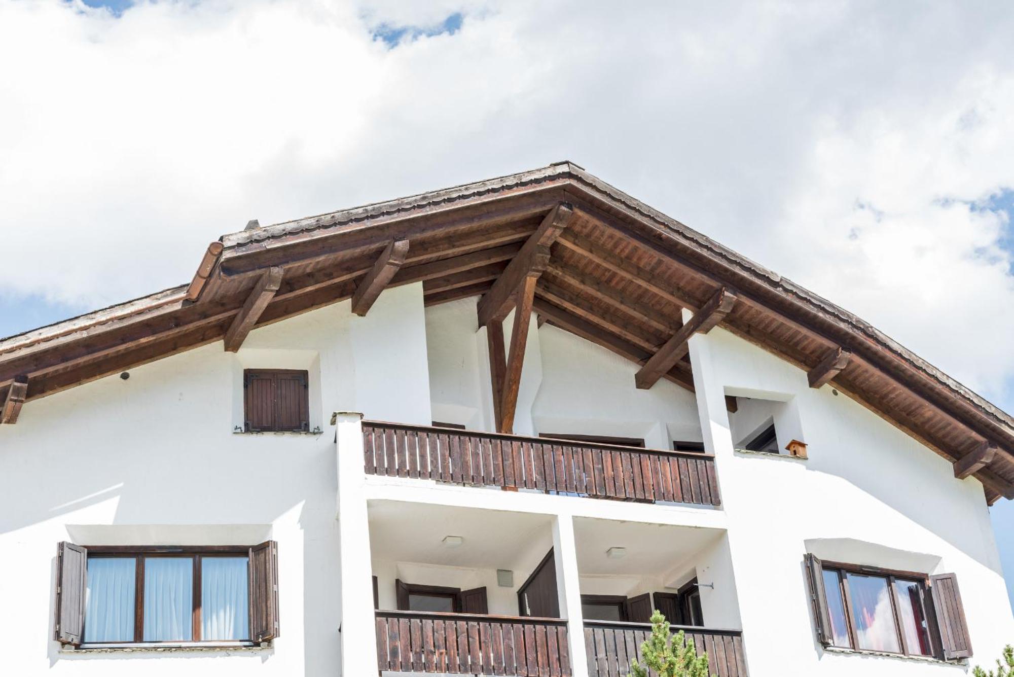 Chesa Seja - Zuoz Apartment Exterior foto